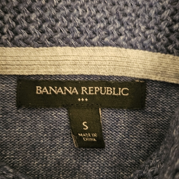 Banana Republic Blue Sweater size Small - Picture 3 of 4